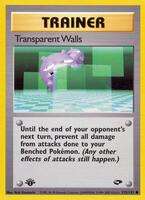 Transparent Walls (1st Edition)
