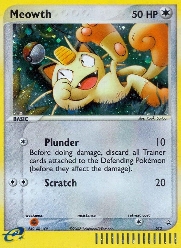 Meowth (EX Series Collector's Tin) (Holofoil)