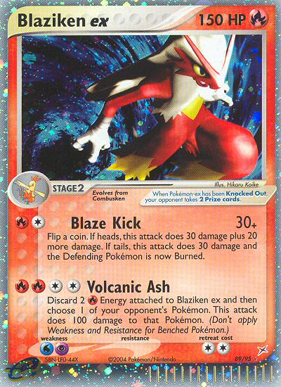Blaziken ex (Holofoil)