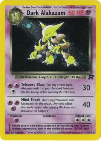 Dark Alakazam (1st Edition)