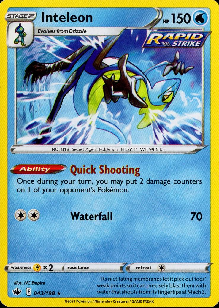 Inteleon (Prize Pack Holo)