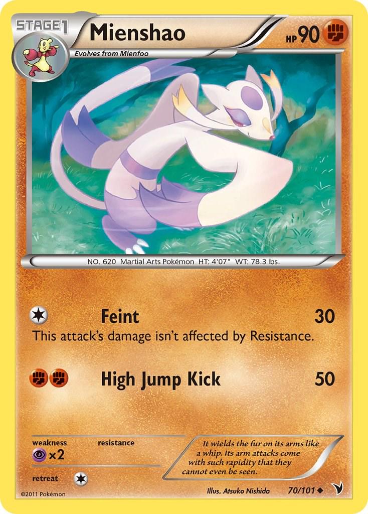 Mienshao (Reverse Holofoil)