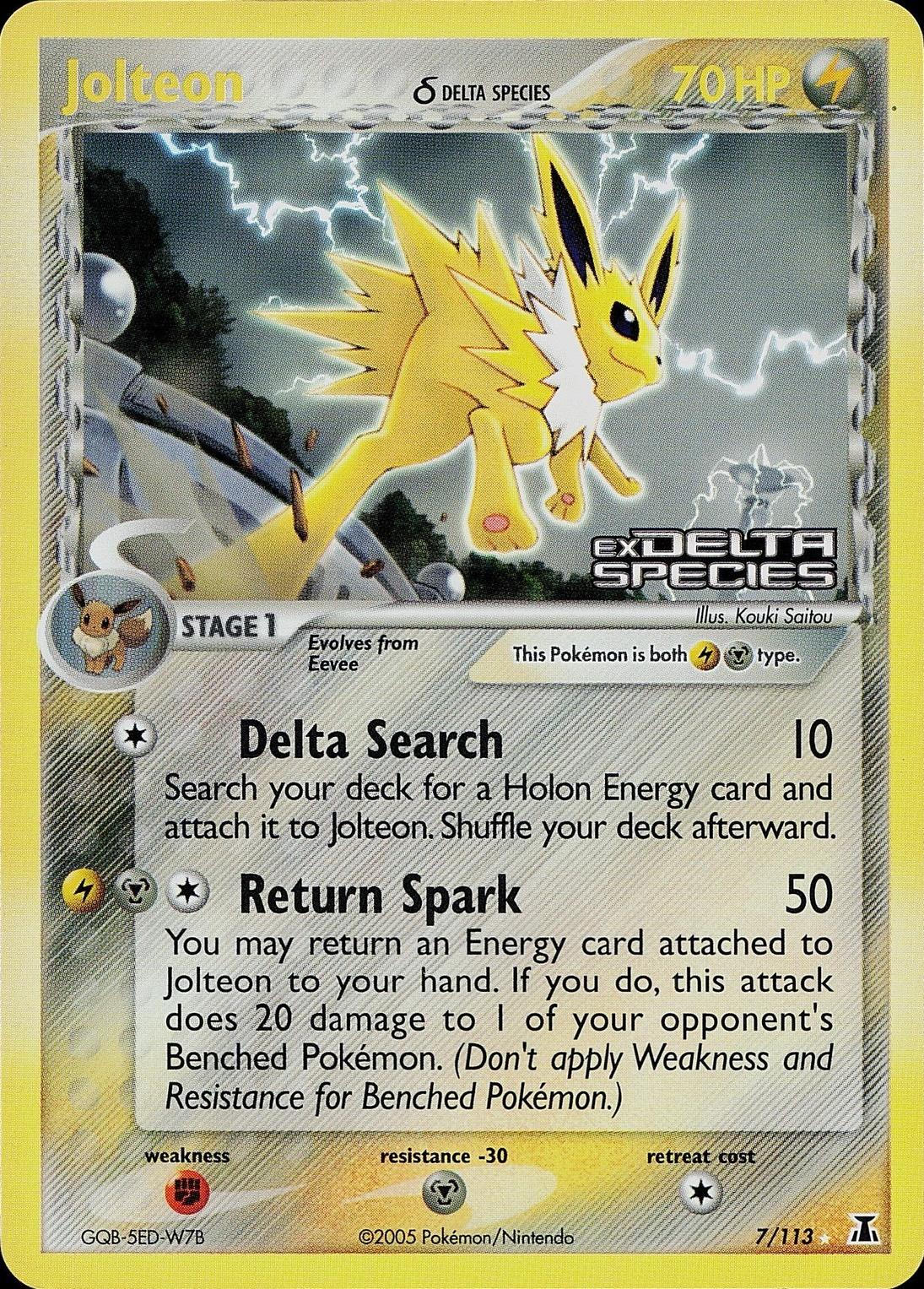 Jolteon (Delta Species)