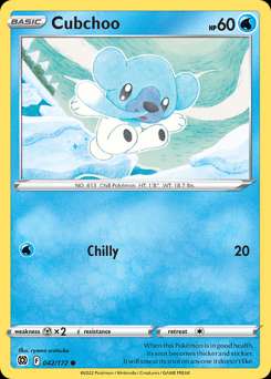 Cubchoo (Reverse Holofoil)