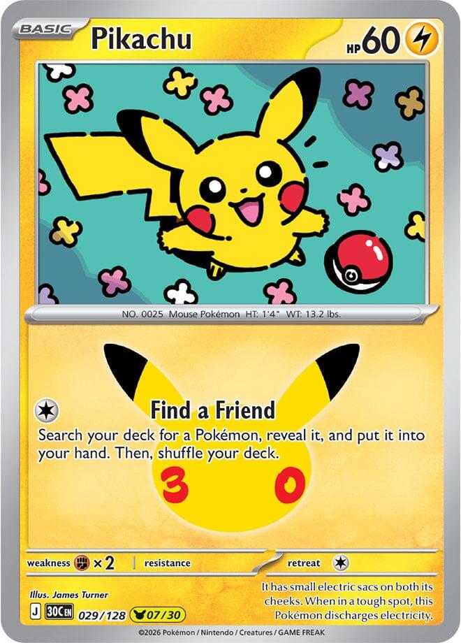 Pikachu — 30th Celebration — CGC 10 | CardIndex
