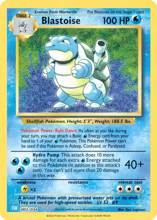 Blastoise Deck