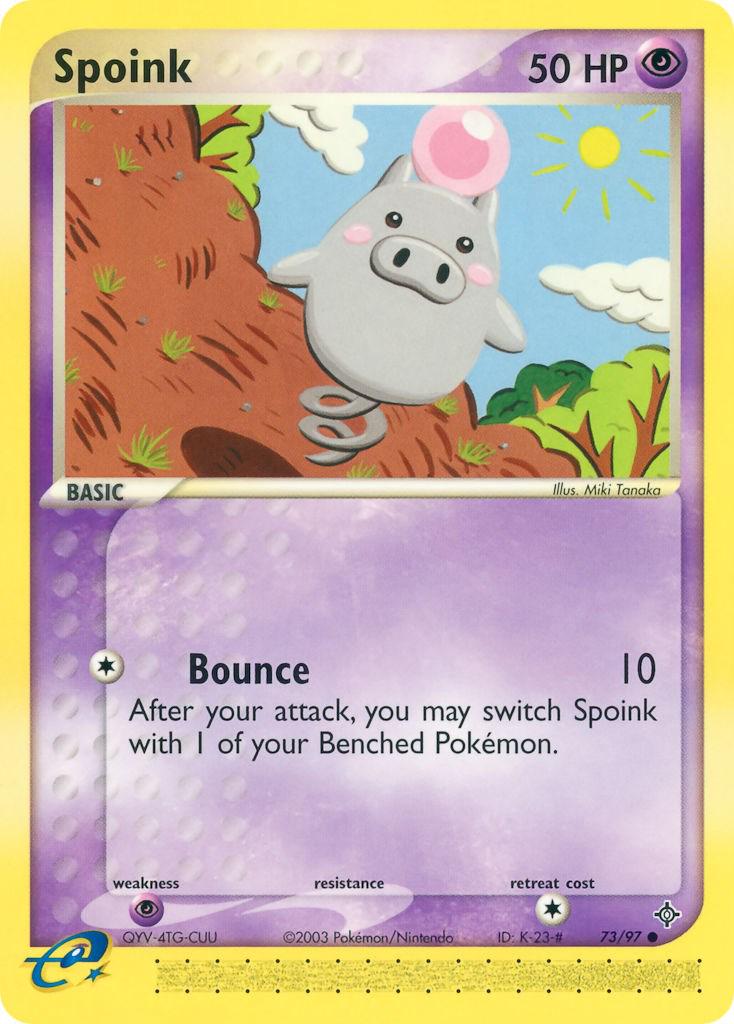 Spoink (Reverse Holofoil)