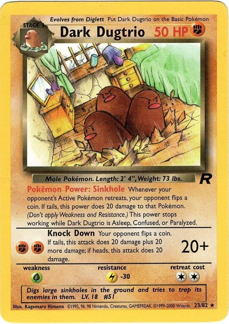 Dark Dugtrio