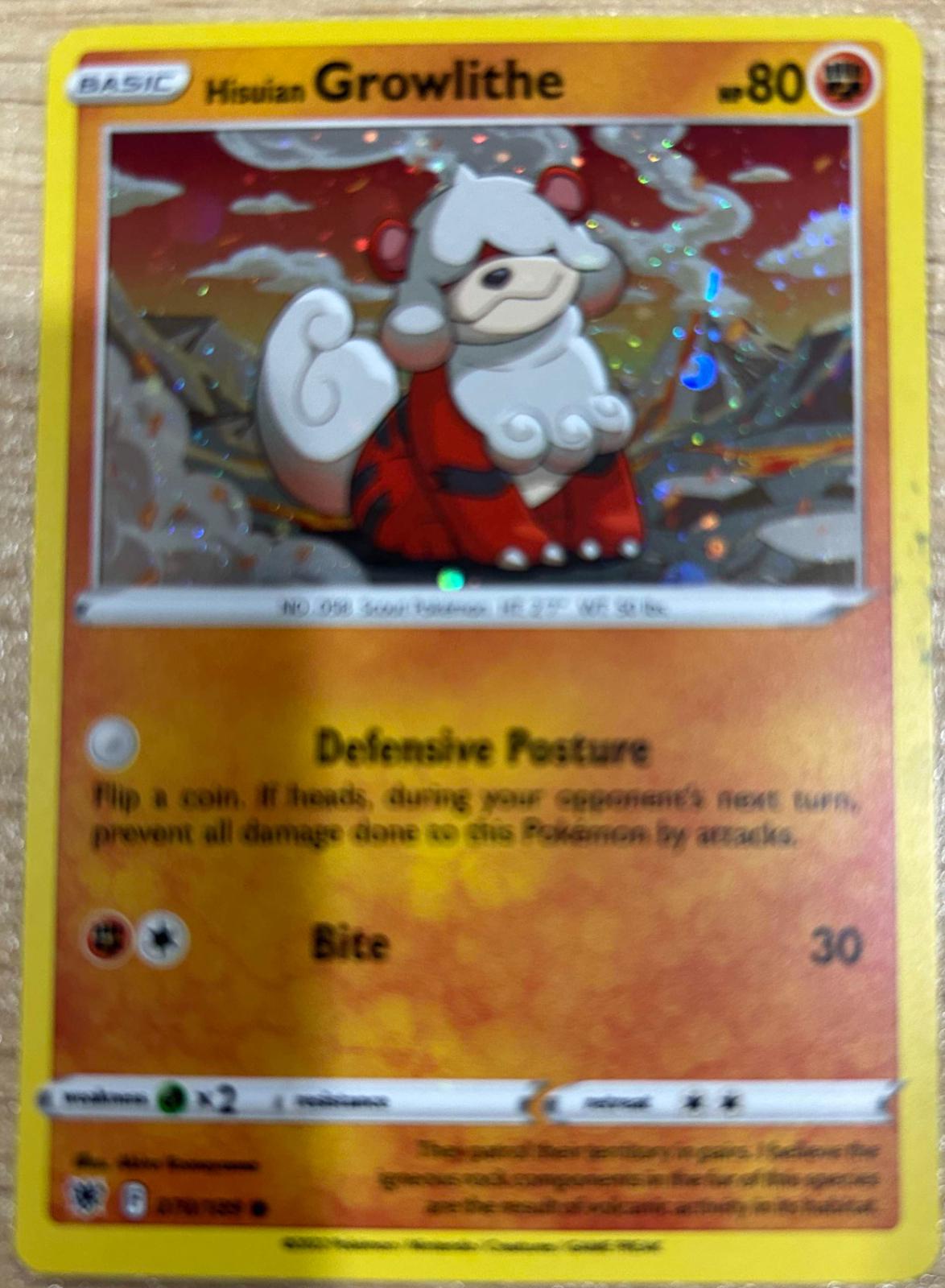 Hisuian Growlithe