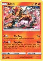 Entei (SM Lost Thunder) (Holofoil)