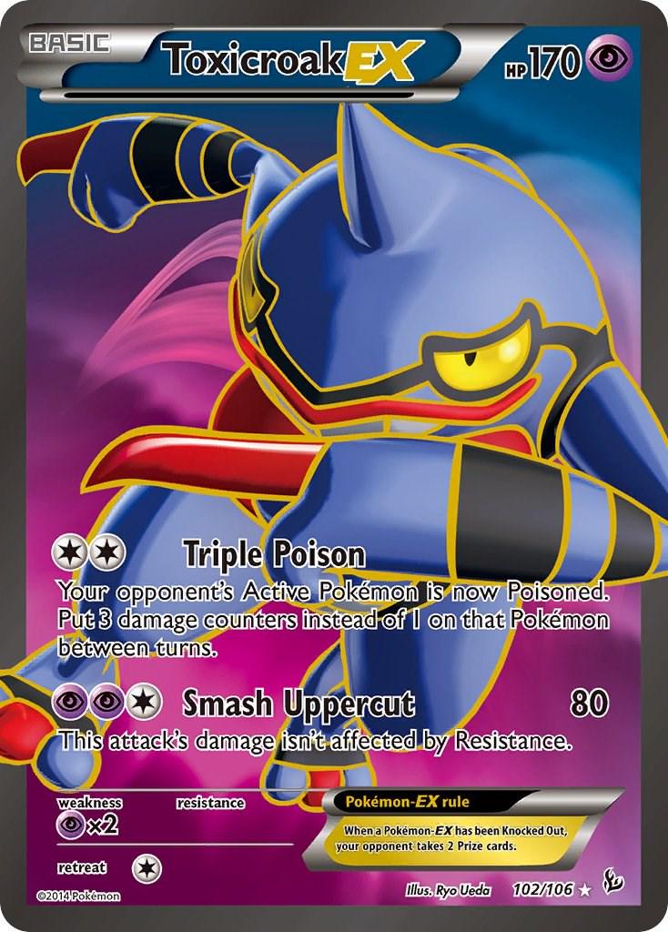 Toxicroak EX (Full Art)