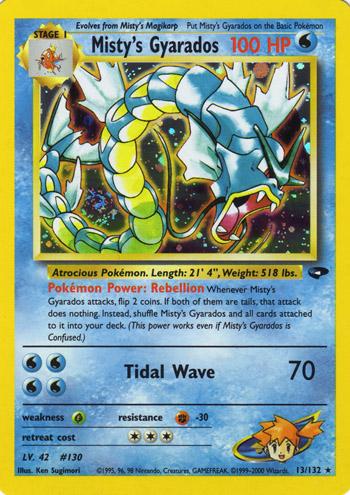 Misty's Gyarados (1st Edition)