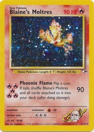 Blaine's Moltres (1st Edition)