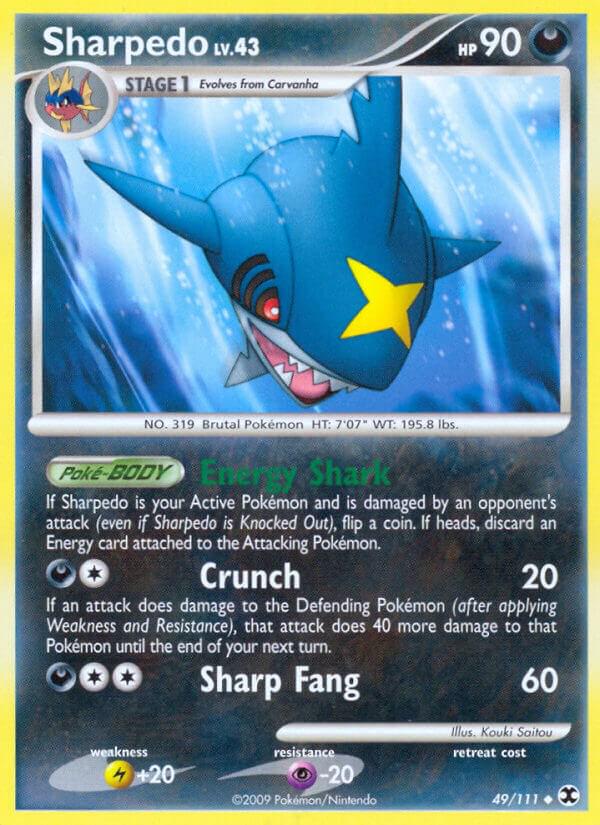 Sharpedo (Reverse Holofoil)