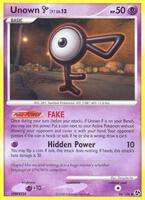 Unown [F] (Reverse Holofoil)