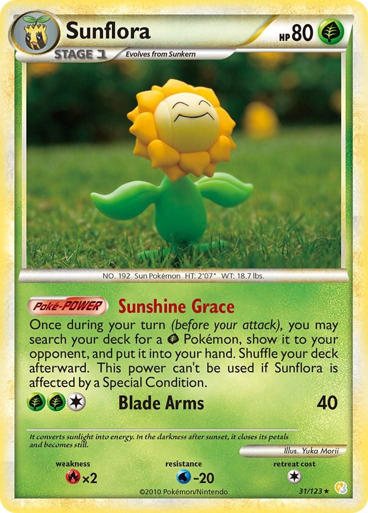 Sunflora (Reverse Holofoil)
