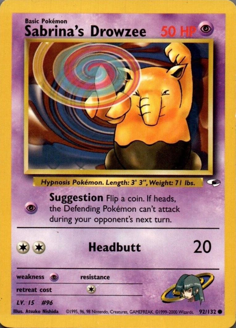 Sabrina's Drowzee (1st Edition)
