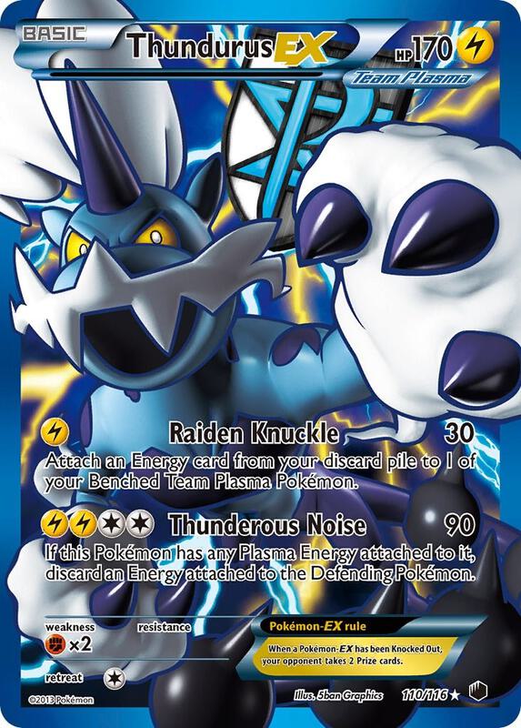 Thundurus EX (Team Plasma) (Full Art)