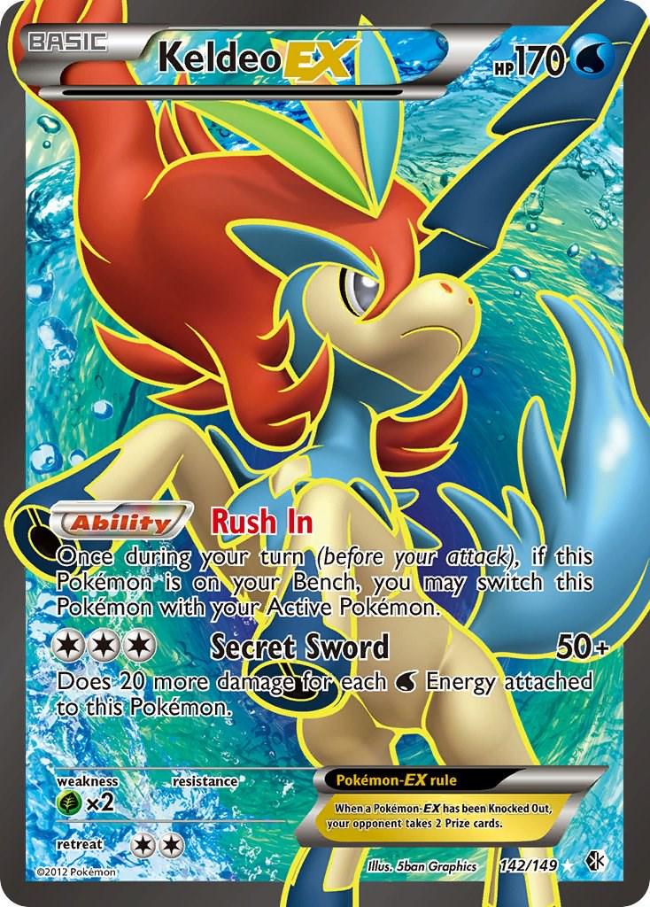 Keldeo EX (Full Art)