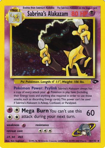 Sabrina's Alakazam (1st Edition)