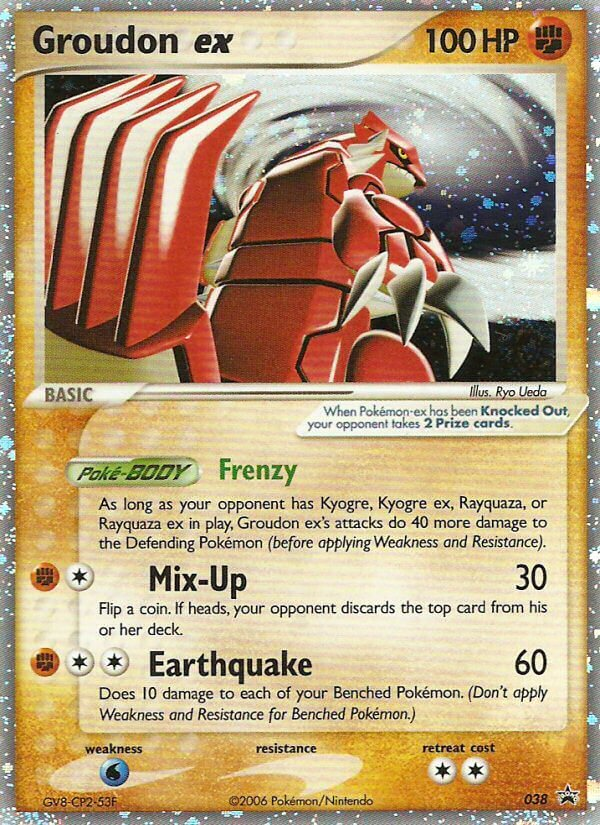 Groudon ex (EX Collector's Tins) (Holofoil)