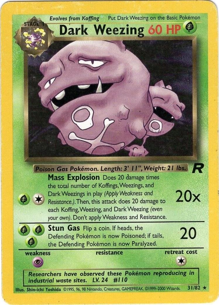 Dark Weezing (1st Edition)