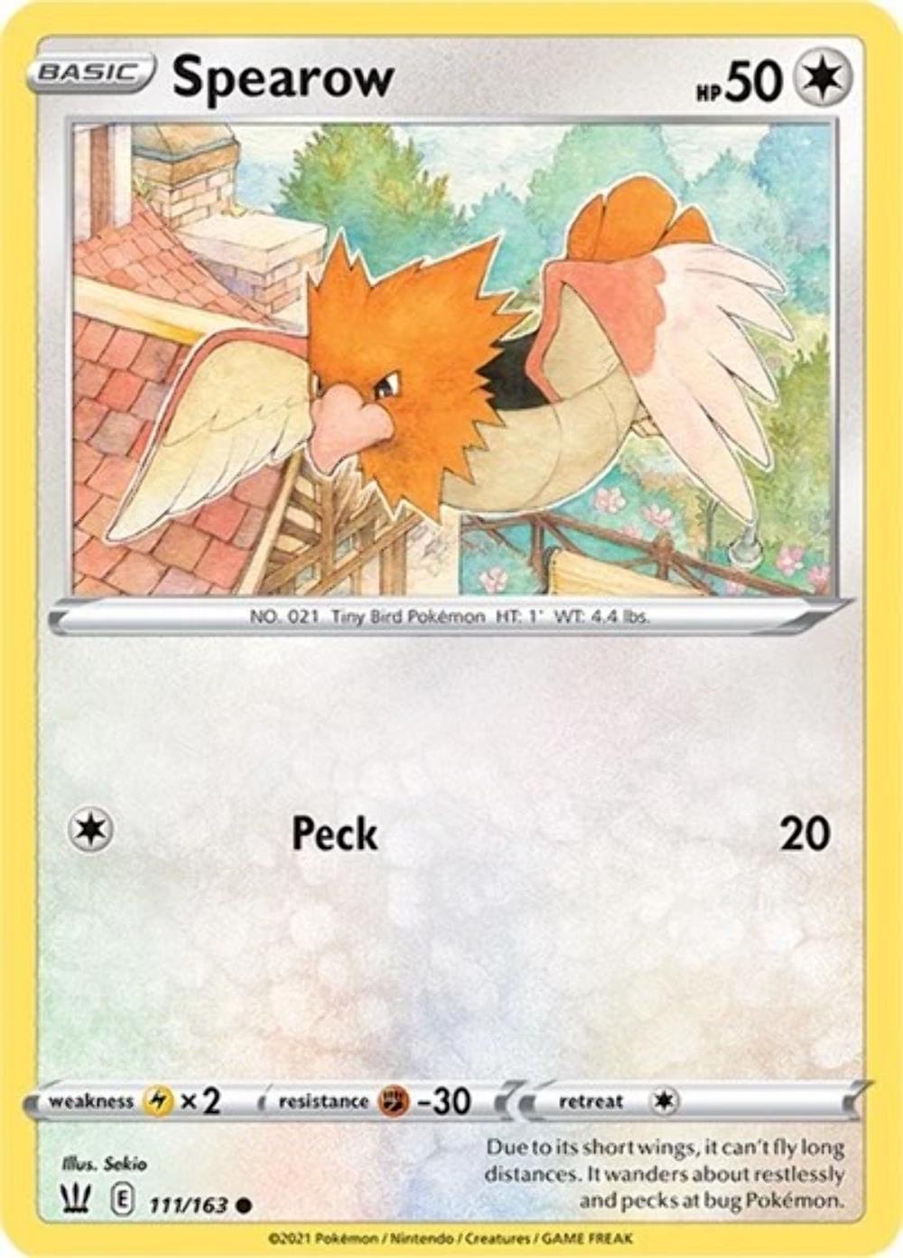 Spearow (Reverse Holofoil)