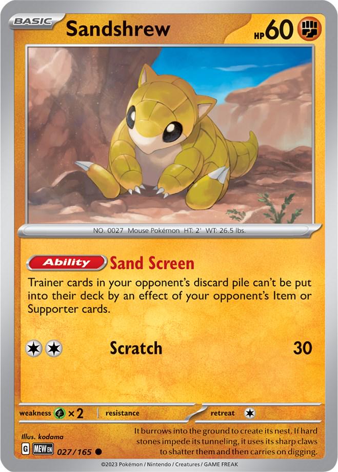Sandshrew (Reverse Holofoil)