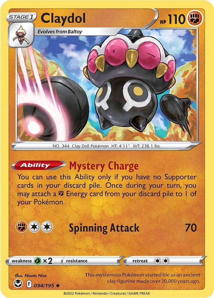 Claydol (Reverse Holofoil)