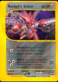 Rocket's Scizor (Jumbo)