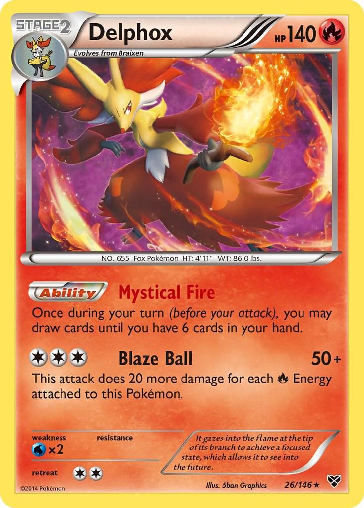 Delphox (Cosmos Holo)