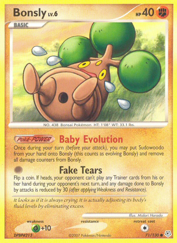 Bonsly (Reverse Holofoil)