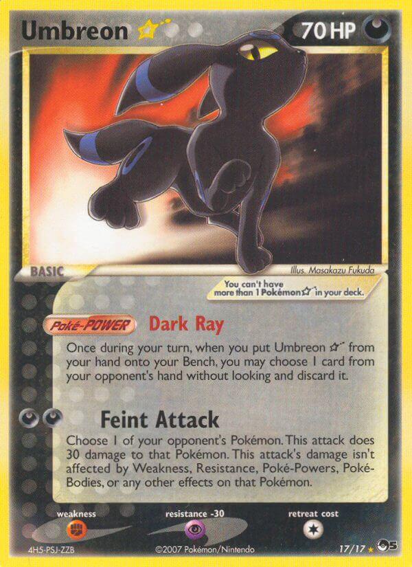 Umbreon Star (Gold Star)