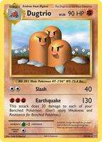 Dugtrio (Reverse Holofoil)