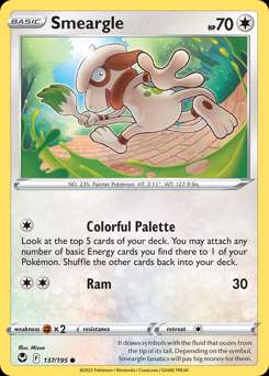 Smeargle (Reverse Holofoil)