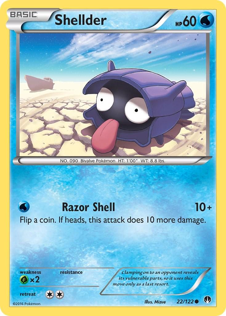 Shellder (Reverse Holofoil)