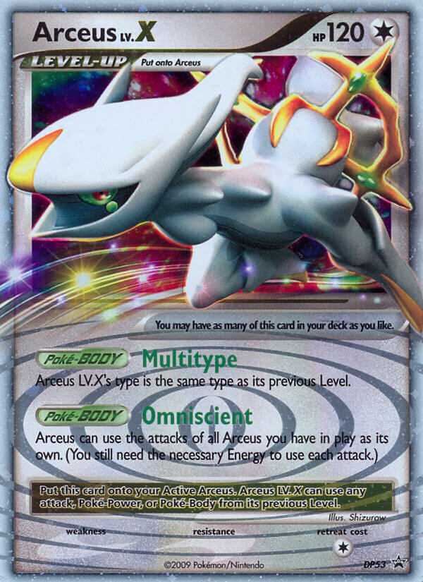 Arceus LV.X (Holofoil)