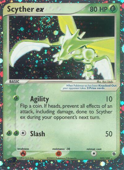 Scyther ex (Holofoil)