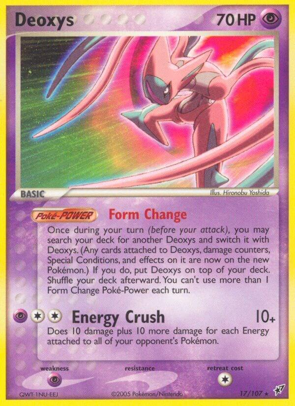 Deoxys (Attack Forme) (Reverse Holofoil)