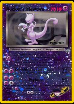 Rocket's Mewtwo (Jumbo)
