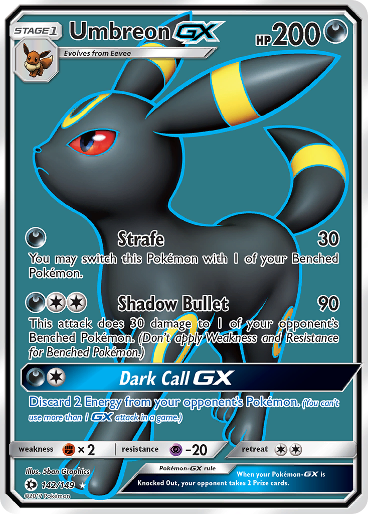 Umbreon GX (Full Art) (Holofoil)