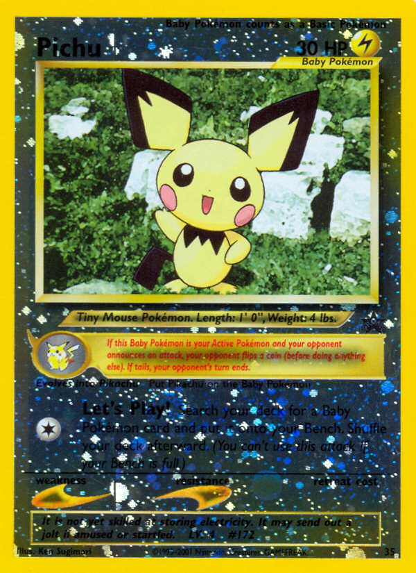 Pichu (Reverse Holofoil)
