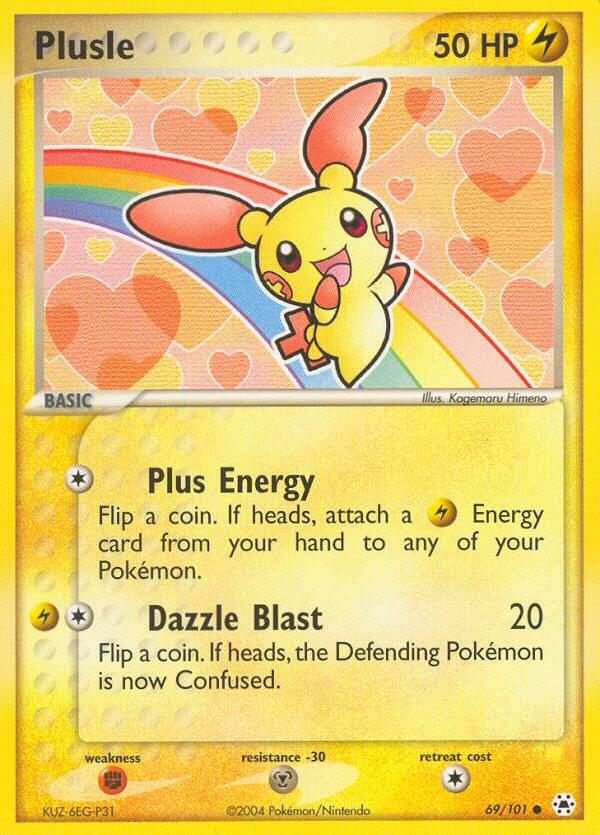 Plusle (Reverse Holofoil)