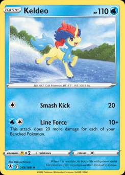 Keldeo (Reverse Holofoil)