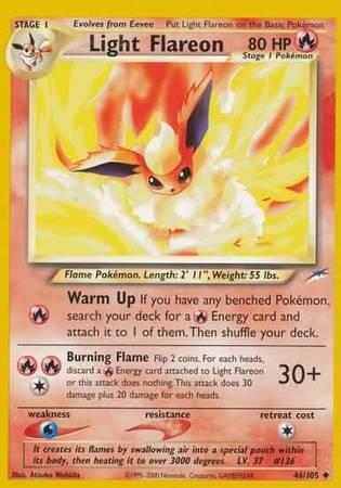 Light Flareon (1st Edition)