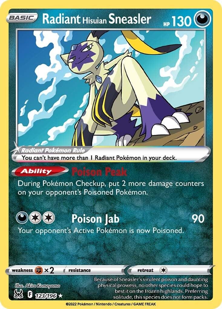 Radiant Hisuian Sneasler (Prize Pack)