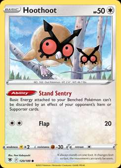 Hoothoot (Reverse Holofoil)
