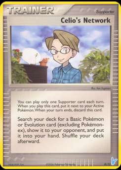 Celio's Network (Reverse Holofoil)