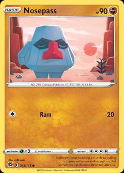 Nosepass (Reverse Holofoil)