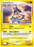 Lucario [Diamond & Pearl] (Gold Plated)